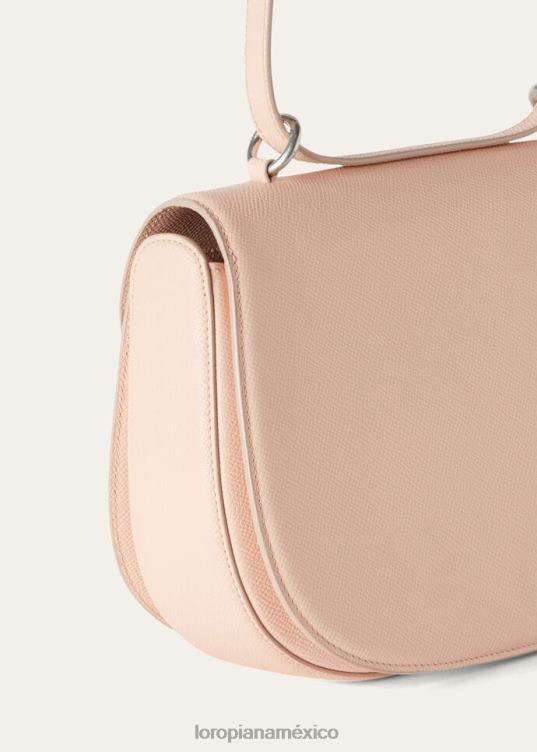 Loro Piana mujer bolso mediano de ghiera chicle (30du) 2FPNR454