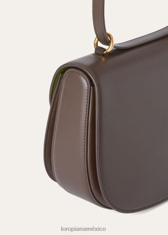 Loro Piana mujer bolso mediano de ghiera domingo por la mañana/kummel (b3qr) 2FPNR452