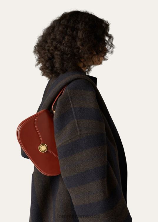 Loro Piana mujer bolso mediano de ghiera domingo por la mañana/kummel (b3qr) 2FPNR457