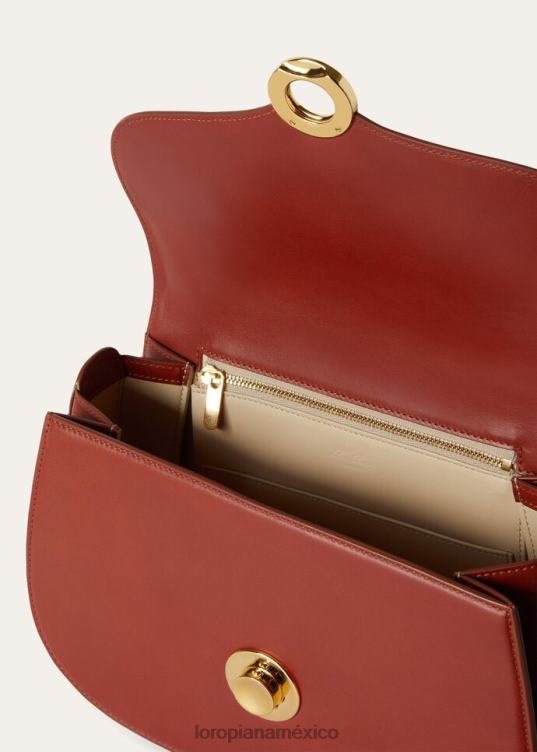 Loro Piana mujer bolso mediano de ghiera domingo por la mañana/kummel (b3qr) 2FPNR457