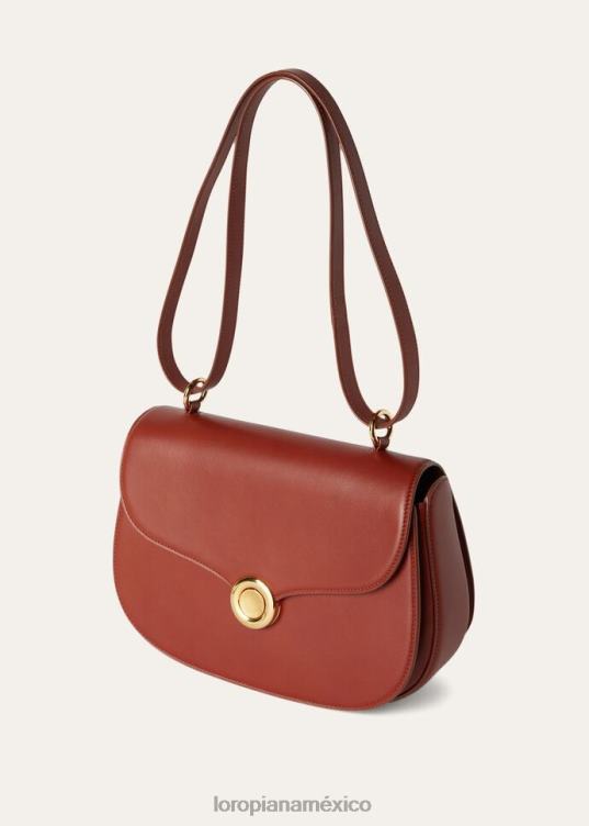 Loro Piana mujer bolso mediano de ghiera domingo por la mañana/kummel (b3qr) 2FPNR457