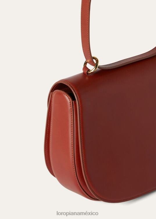 Loro Piana mujer bolso mediano de ghiera domingo por la mañana/kummel (b3qr) 2FPNR457