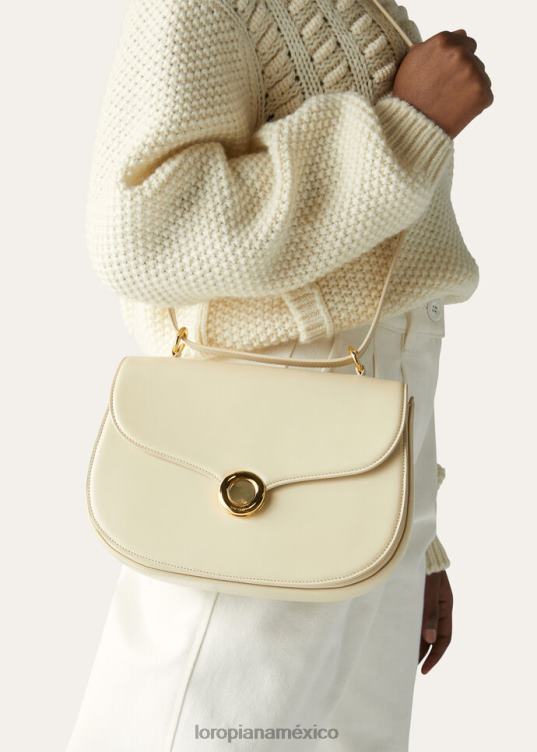 Loro Piana mujer bolso mediano de ghiera domingo por la mañana/kummel (b3qr) 2FPNR458