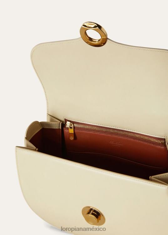 Loro Piana mujer bolso mediano de ghiera domingo por la mañana/kummel (b3qr) 2FPNR458