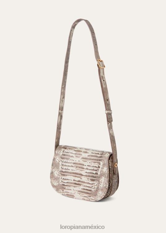 Loro Piana mujer bolso mini ghiera dálmata (a0en) 2FPNR444