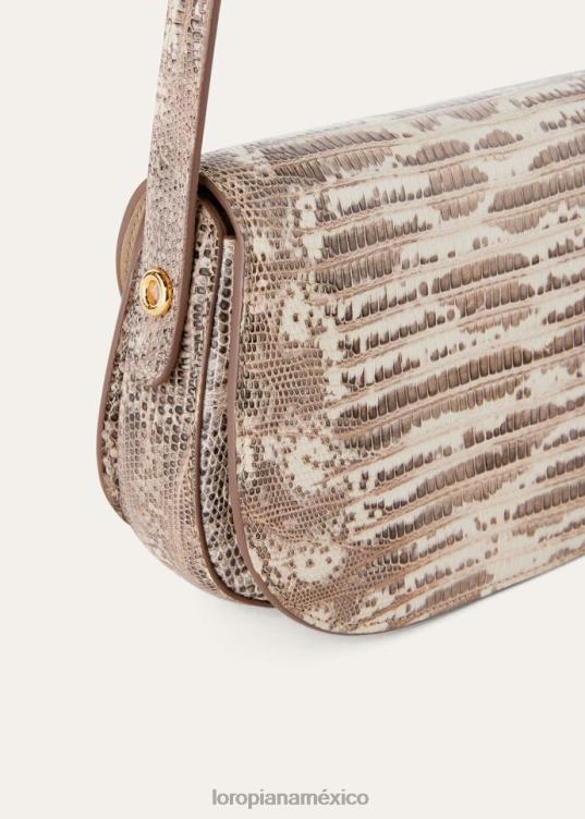 Loro Piana mujer bolso mini ghiera dálmata (a0en) 2FPNR444