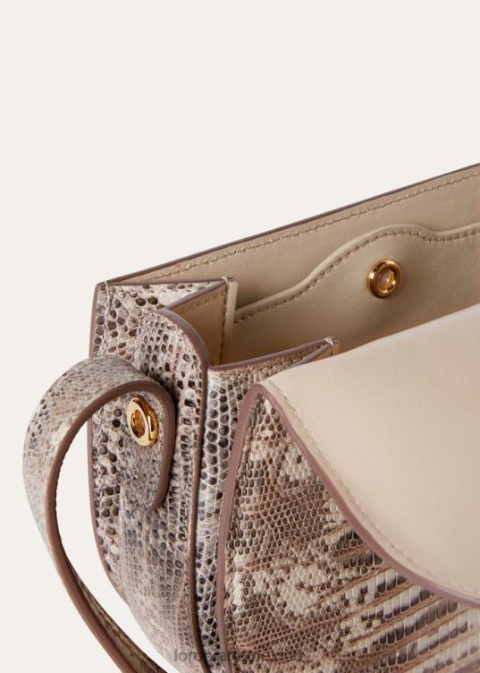 Loro Piana mujer bolso mini ghiera dálmata (a0en) 2FPNR444