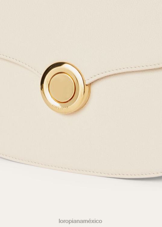 Loro Piana mujer bolso pequeño de ghiera negro (8000) 2FPNR451