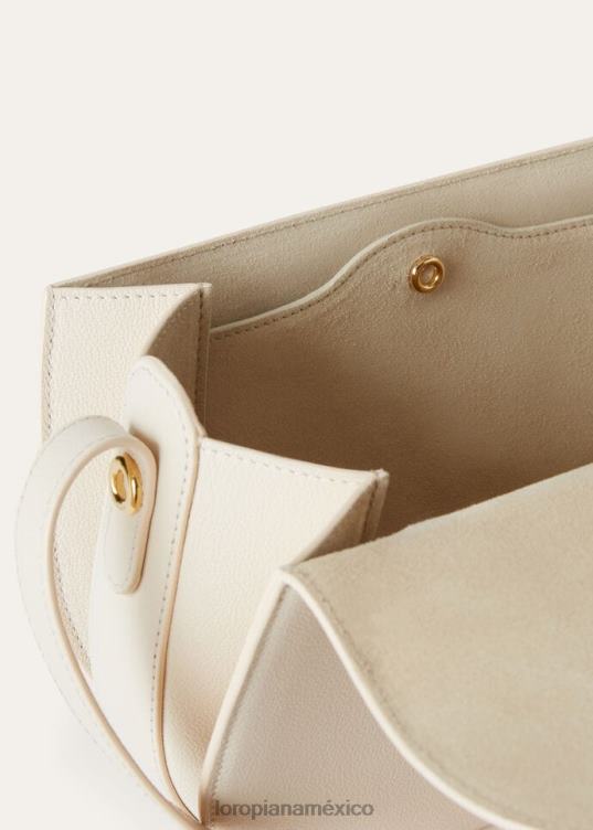 Loro Piana mujer bolso pequeño de ghiera negro (8000) 2FPNR451