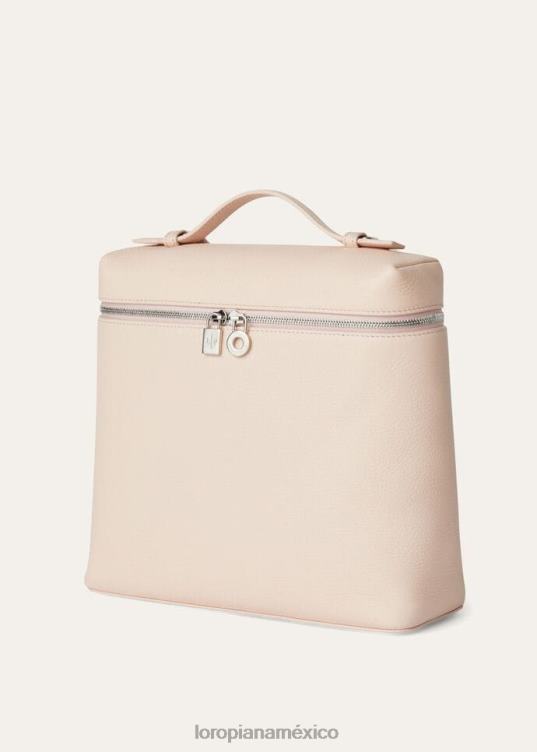 Loro Piana mujer mochila con bolsillo adicional mármol candoglia (305h) 2FPNR488