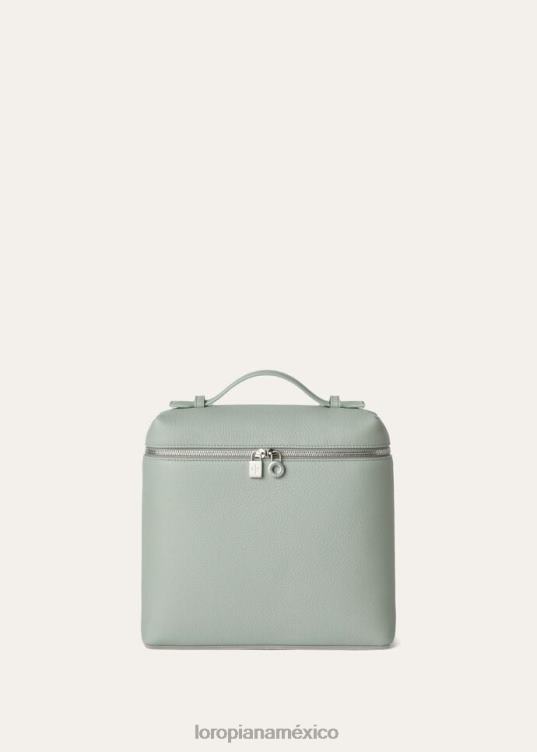 Loro Piana mujer mochila con bolsillo adicional mármol candoglia (305h) 2FPNR489