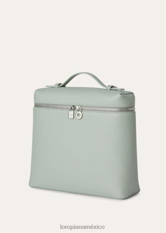 Loro Piana mujer mochila con bolsillo adicional mármol candoglia (305h) 2FPNR490