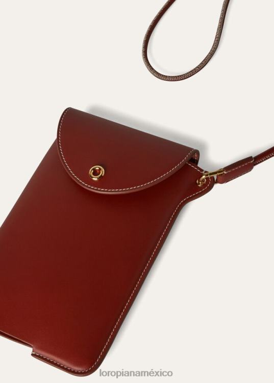 Loro Piana mujer funda para celular ghiera domingo por la mañana/kummel profundo (b3q5) 2FPNR505