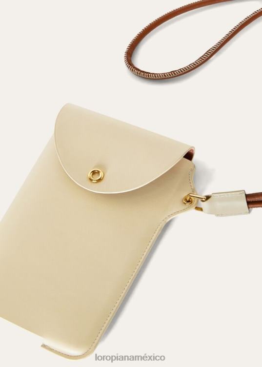 Loro Piana mujer funda para celular ghiera domingo por la mañana/kummel profundo (b3q5) 2FPNR506