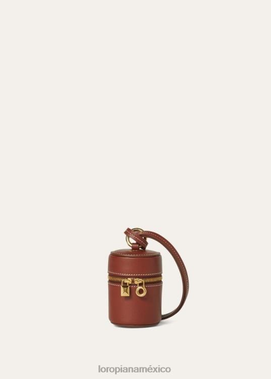 Loro Piana mujer mini estuche extra regaliz de chocolate amargo (h0kl) 2FPNR509