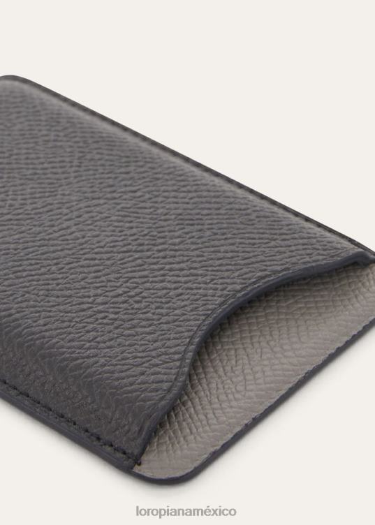 Loro Piana mujer tarjetero onde cordero claro/chicle (b3q9) 2FPNR504