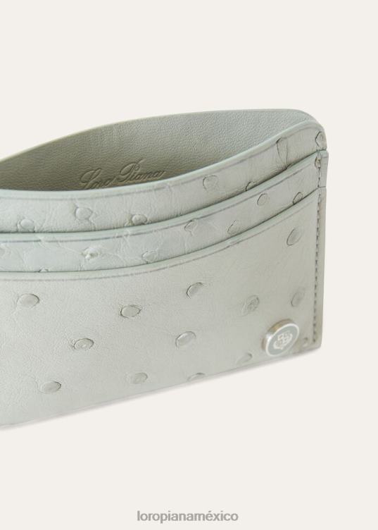 Loro Piana mujer titular de la tarjeta eucalipto (50bd) 2FPNR502