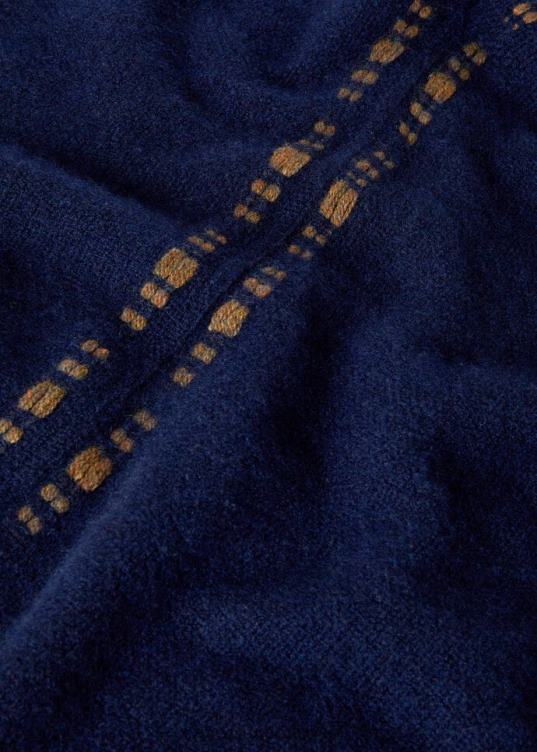 Loro Piana mujer poncho de nube suave azul real brillante (w0uf) 2FPNR182