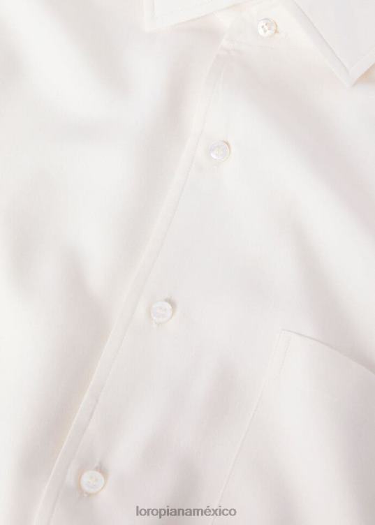 Loro Piana mujer camisa andré turrón (1230) 2FPNR205