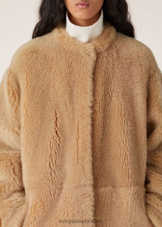 Loro Piana mujer abrigo celio fardos de heno (d0d7) 2FPNR157