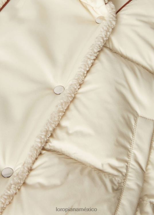 Loro Piana mujer chaleco eder amchoor blanco (a0bo) 2FPNR160