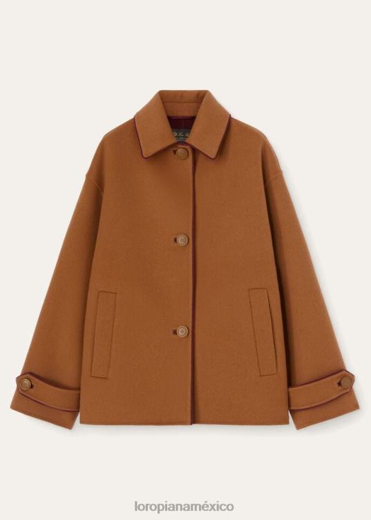 Loro Piana mujer chaqueta alastor vicuña/vino caliente (b2jb) 2FPNR168