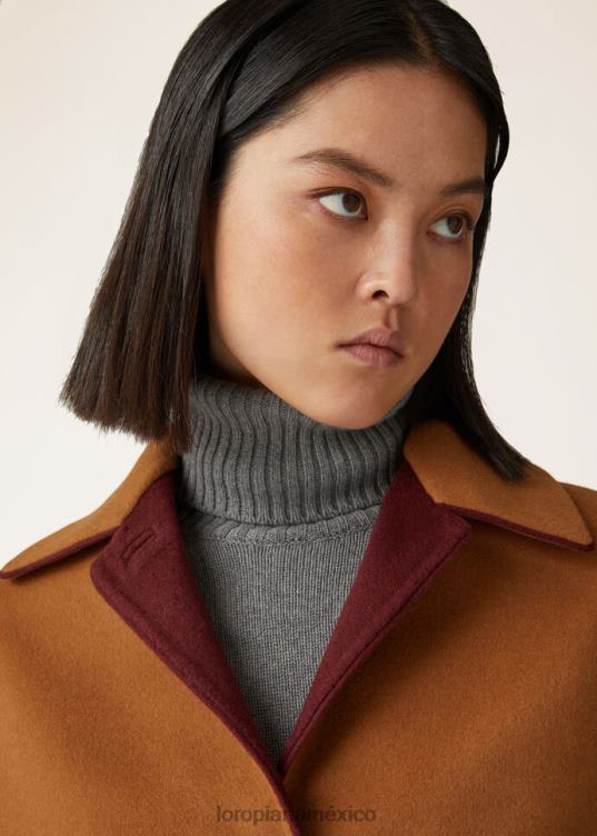 Loro Piana mujer chaqueta alastor vicuña/vino caliente (b2jb) 2FPNR168