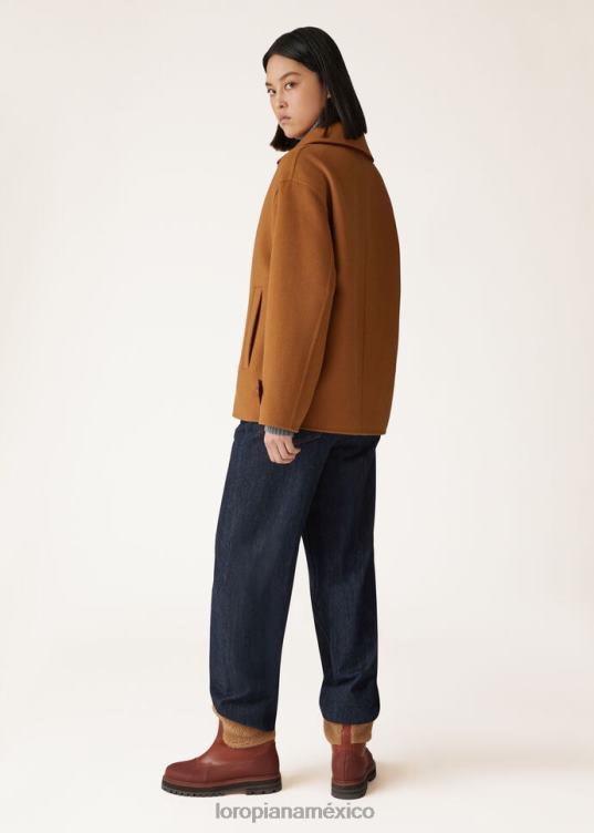 Loro Piana mujer chaqueta alastor vicuña/vino caliente (b2jb) 2FPNR168