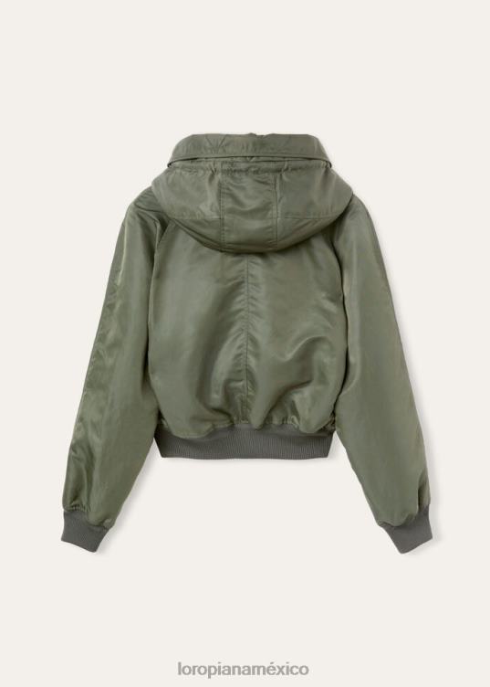 Loro Piana mujer chaqueta amantin verde sencha claro (50y7) 2FPNR138