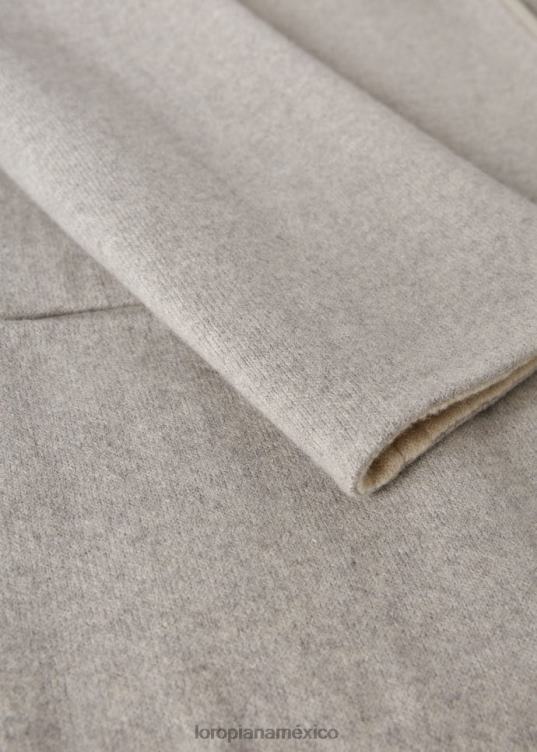 Loro Piana mujer chaqueta jimi sirius melange/gris (b89h) 2FPNR146