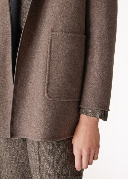 Loro Piana mujer chaqueta jimi sirius melange/gris (b89h) 2FPNR152