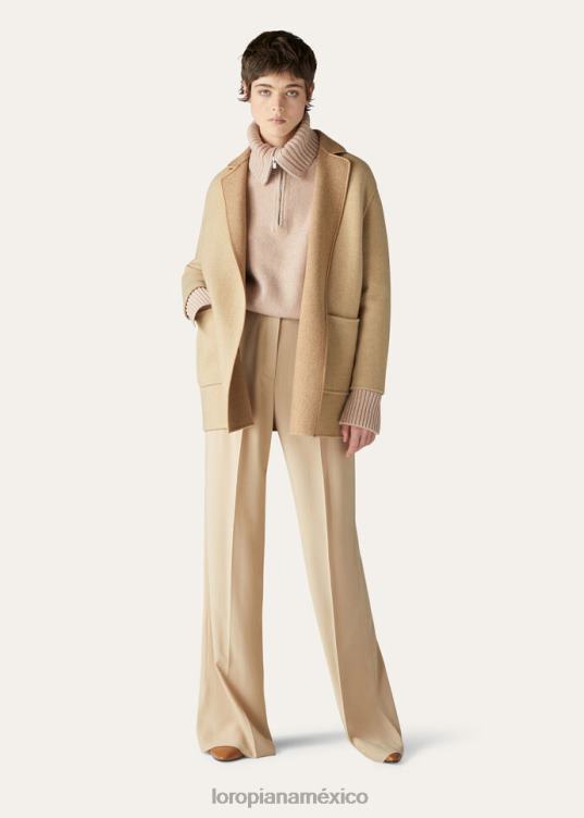 Loro Piana mujer chaqueta jimi sirius melange/gris (b89h) 2FPNR166