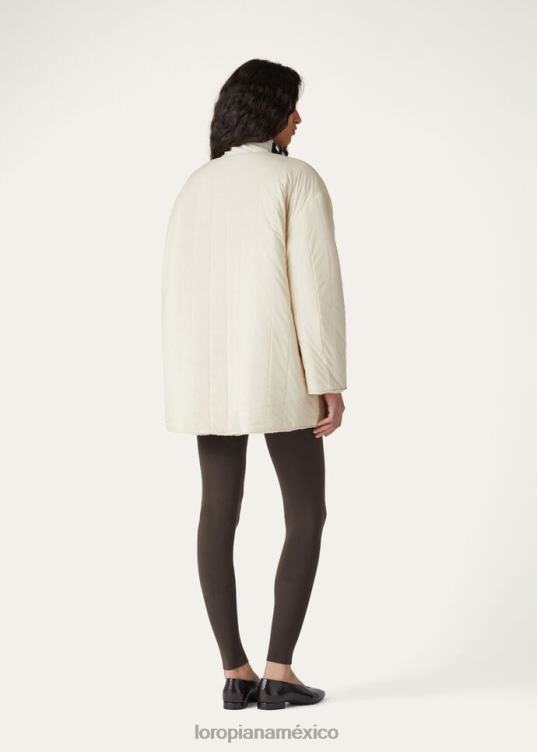 Loro Piana mujer chaqueta joni amchoor blanco (a0bo) 2FPNR140