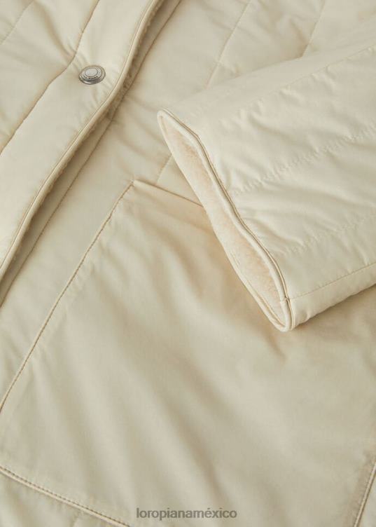 Loro Piana mujer chaqueta joni amchoor blanco (a0bo) 2FPNR140