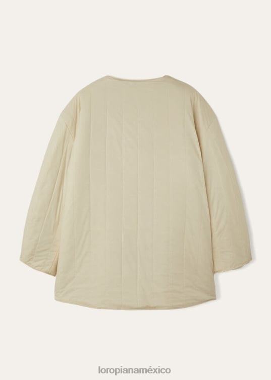 Loro Piana mujer chaqueta joni amchoor blanco (a0bo) 2FPNR140