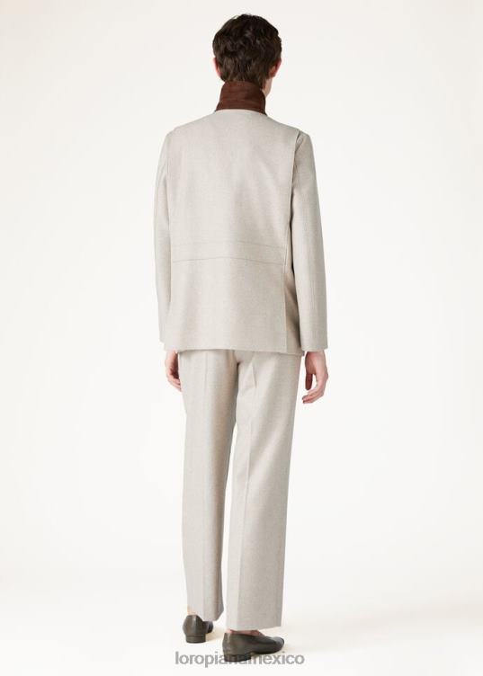 Loro Piana mujer chaqueta mini roadster shiso mel seco (50xc) 2FPNR131