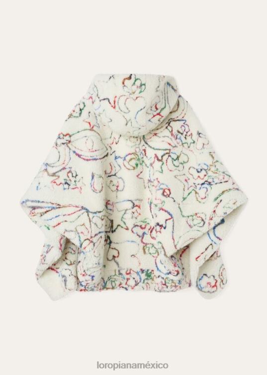 Loro Piana mujer chaqueta yuri piel de oveja bordada (f5lg) 2FPNR143