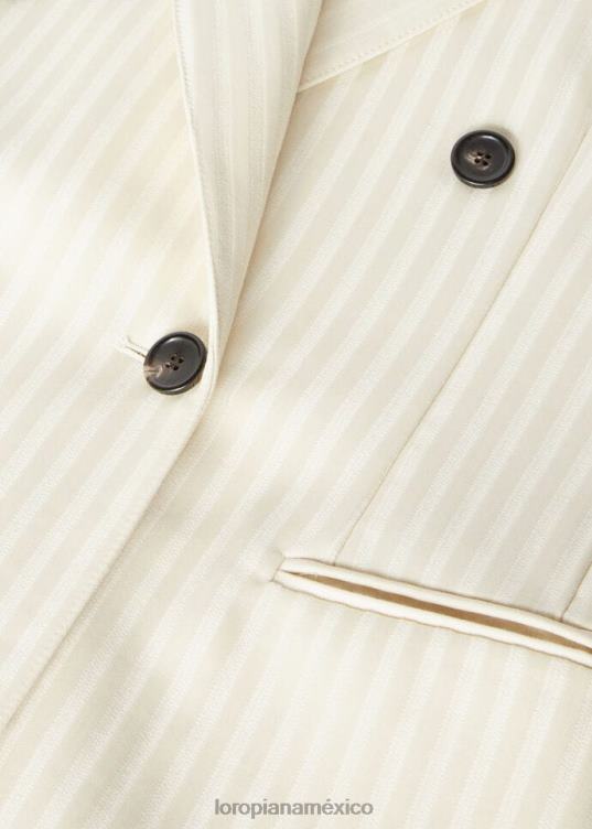 Loro Piana mujer chaqueta aurora turrón (1230) 2FPNR278