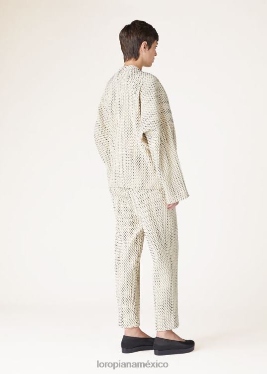 Loro Piana mujer chaqueta rahel turrón+negro (f5qd) 2FPNR271