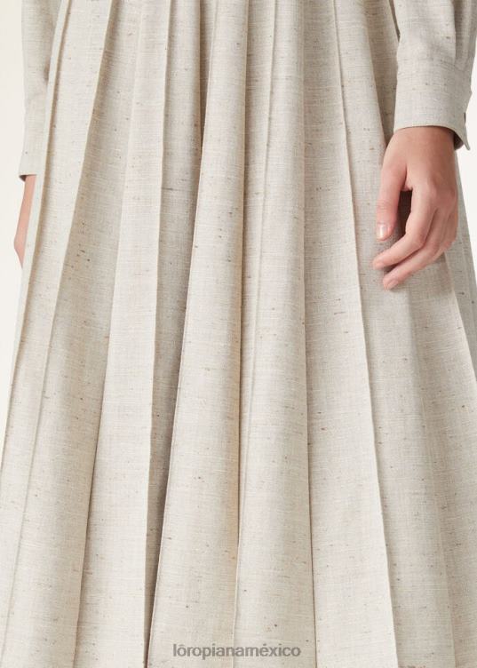 Loro Piana mujer falda fumiko arena suiseki (d0ka) 2FPNR360