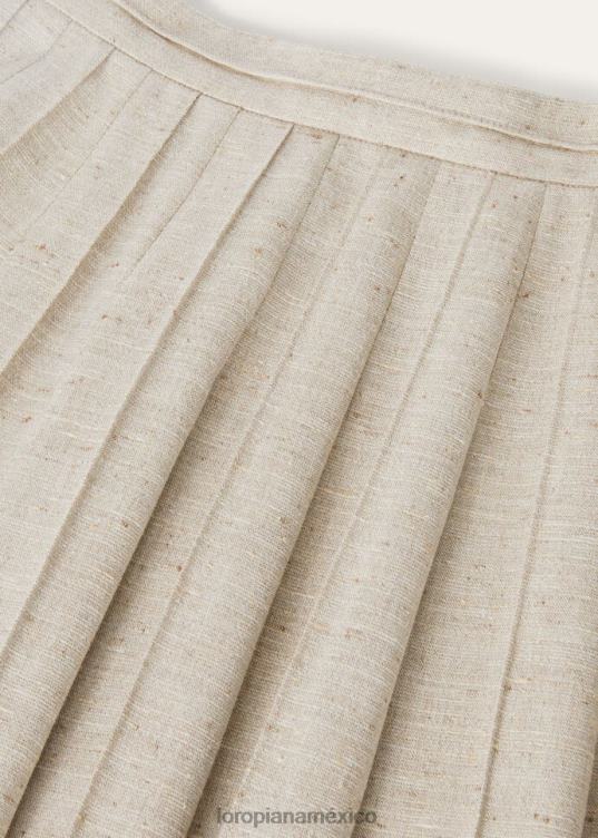 Loro Piana mujer falda fumiko arena suiseki (d0ka) 2FPNR360