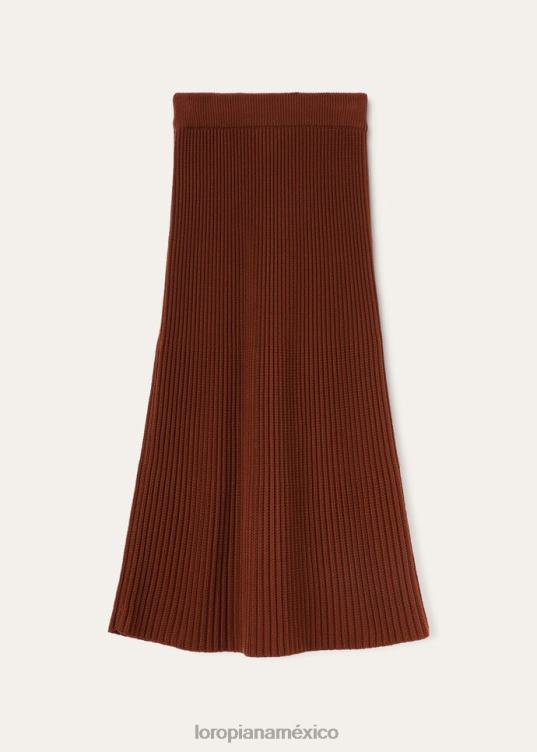 Loro Piana mujer falda ikeda raíz de loto (a0dl) 2FPNR3