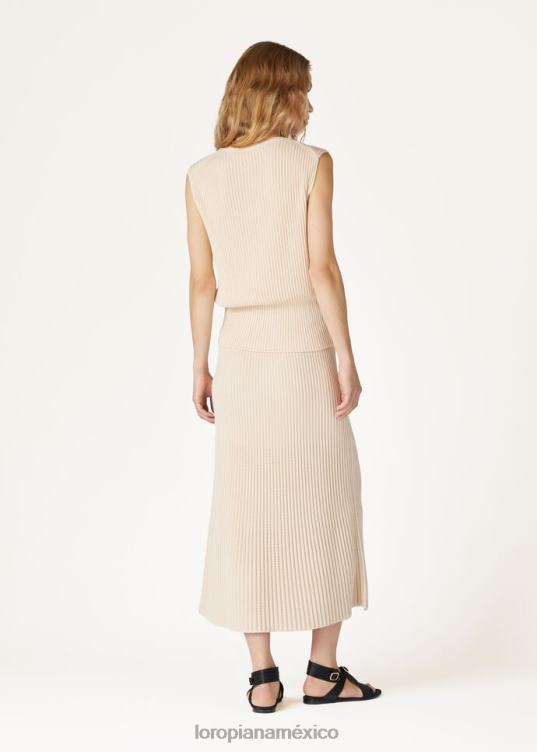 Loro Piana mujer falda ikeda raíz de loto (a0dl) 2FPNR358