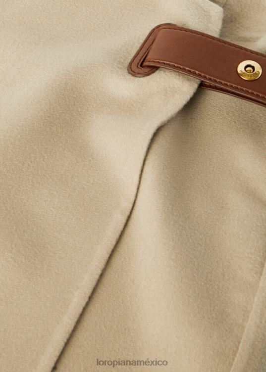 Loro Piana mujer falda keren raíz de jengibre (d0j5) 2FPNR371