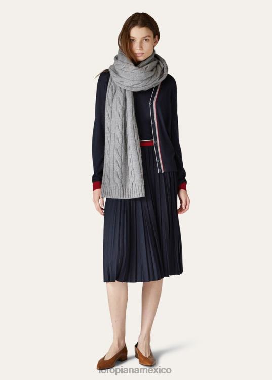 Loro Piana mujer falda regalo de reyes blanco elegante (f4kw) 2FPNR118