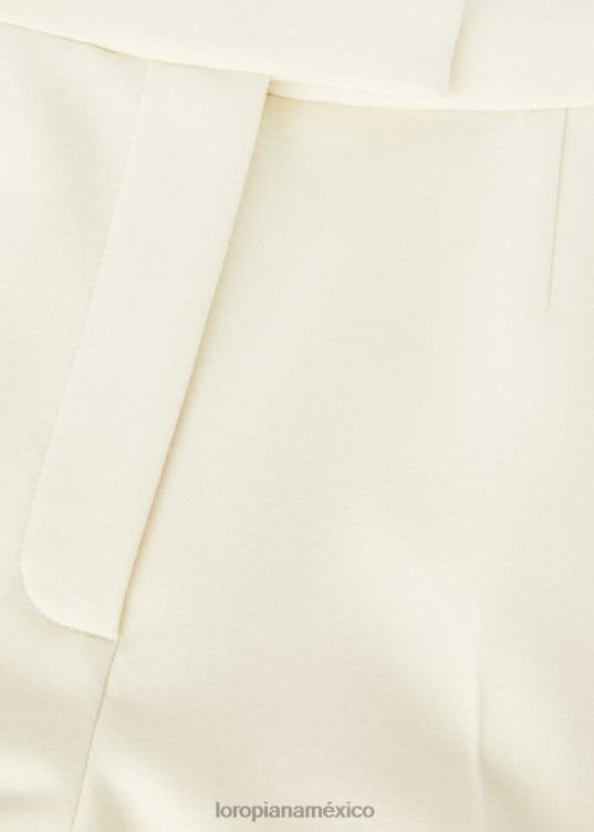 Loro Piana mujer el regalo de reyes pantalones de encina daikon (20cp) 2FPNR283