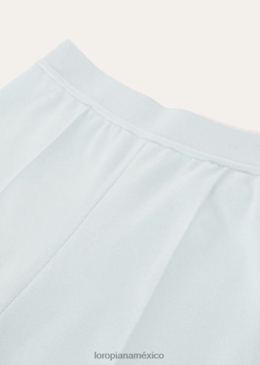 Loro Piana mujer el regalo de reyes pantalones stretto cielo de caramelo (601m) 2FPNR351