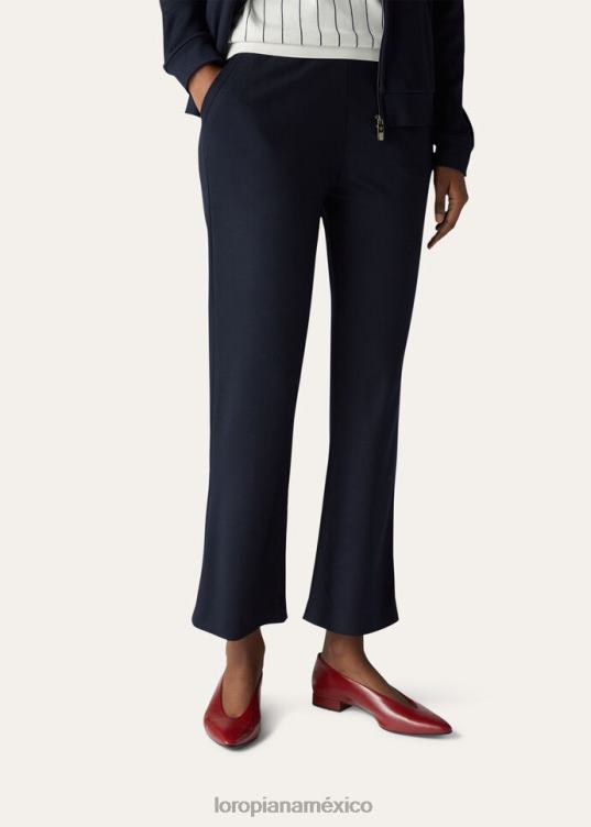 Loro Piana mujer el regalo de reyes pantalones suaves flor de almendro (30ax) 2FPNR337