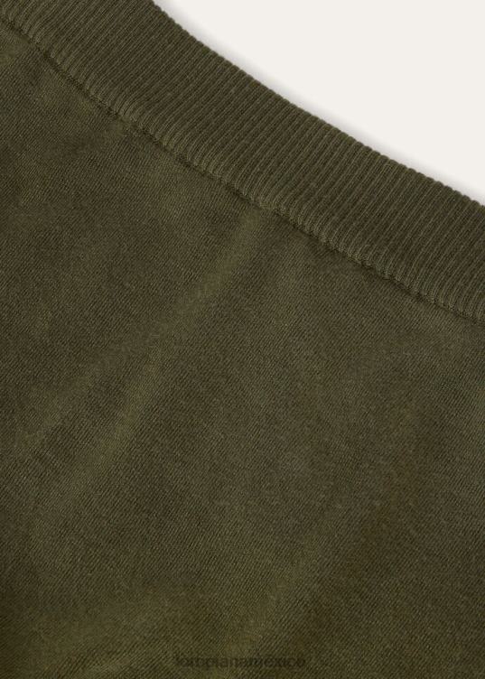 Loro Piana mujer leggings de ensueño verde bosque (50y8) 2FPNR304