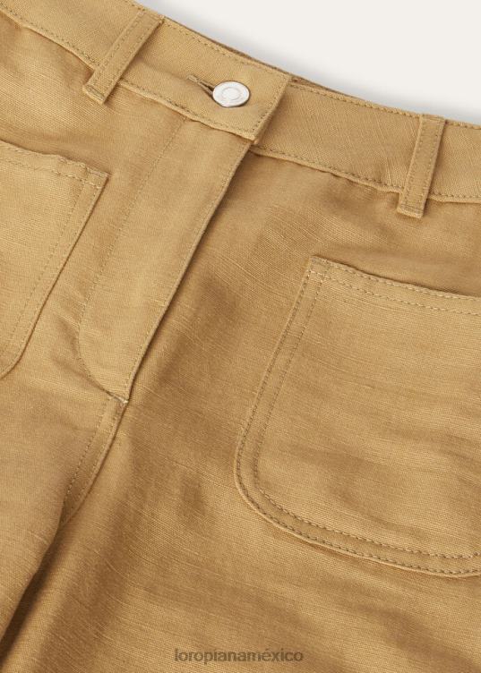 Loro Piana mujer pantalon danbeth blanco (1000) 2FPNR344